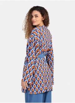 Carina Peacock Pattern Kimono  - Image 2