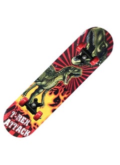 Generic Beginner Children Four-Wheel Skateboard Multicolour  - Image 2