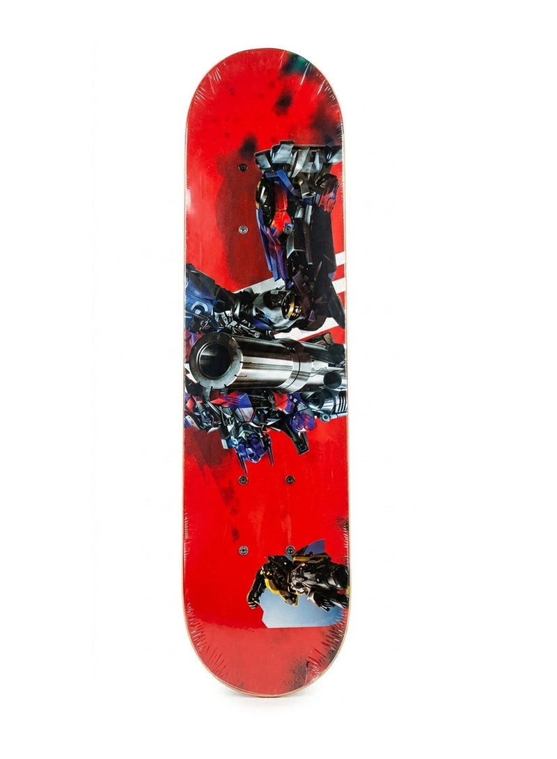 ترانسفورمرز لوح تزلج رباعي العجلات متعدد الألوان للمبتدئين من الأطفال - Image 1