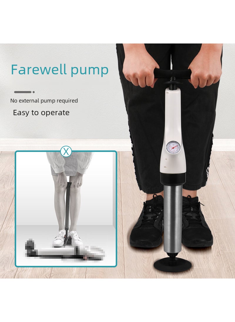 Air Pressure Toilet Unblocker Tool Rash the one-piece upgrade expansion plug with 3 heads