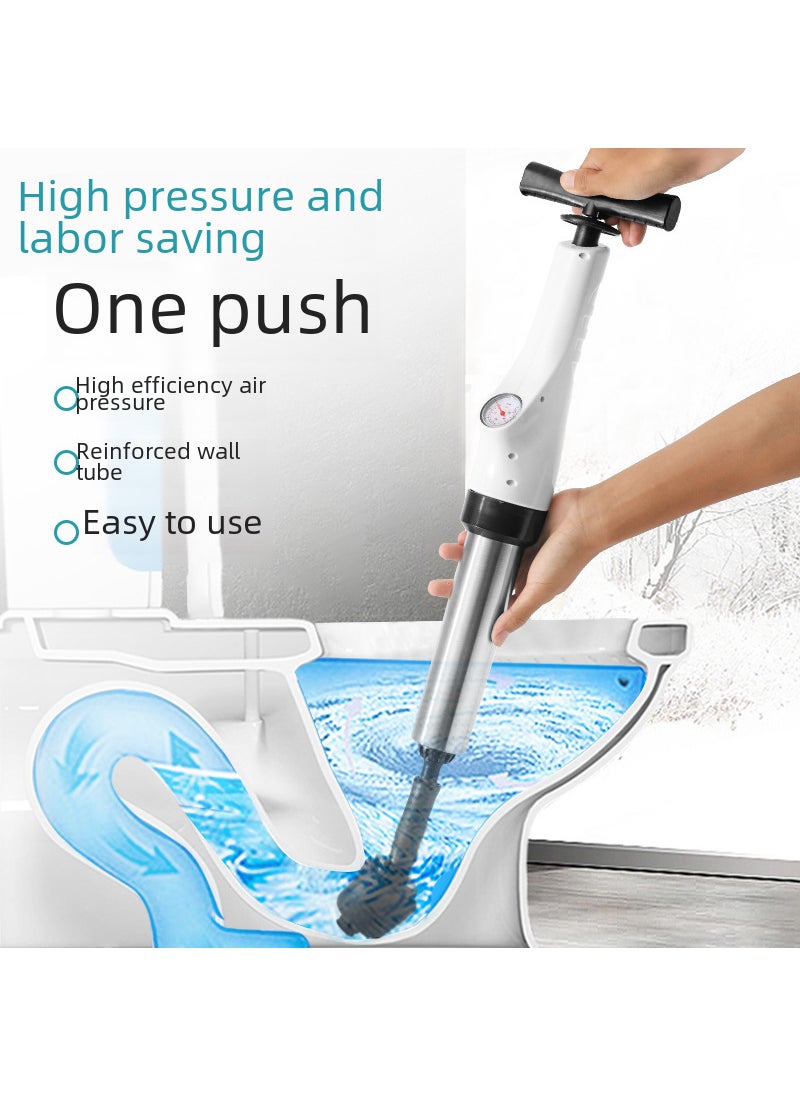 Air Pressure Toilet Unblocker Tool Rash the one-piece upgrade expansion plug with 3 heads