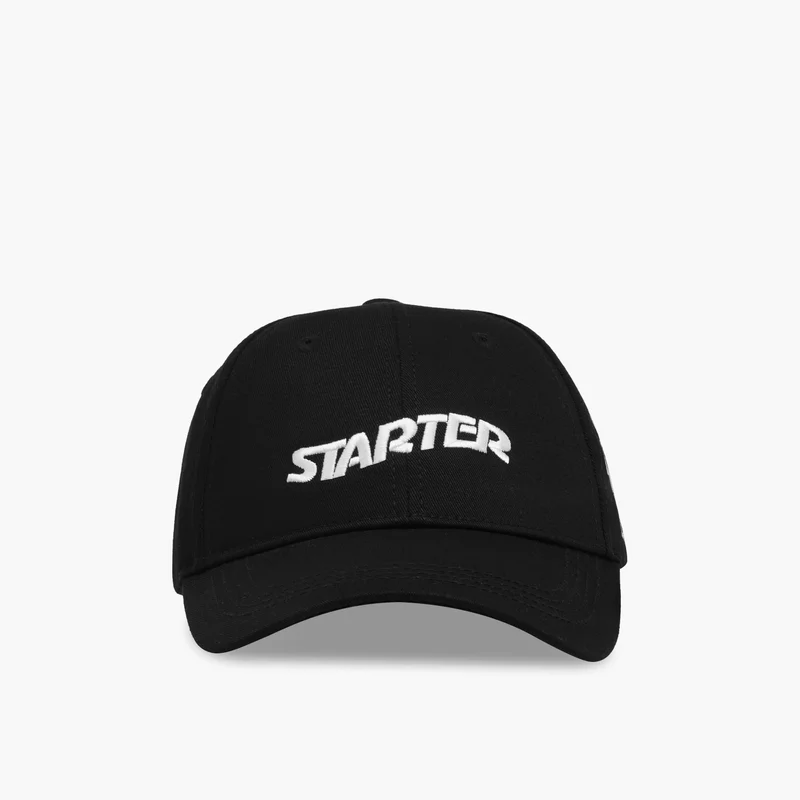 STARTER Starter Logo Embroidered Cap with Buckled Strap Closure