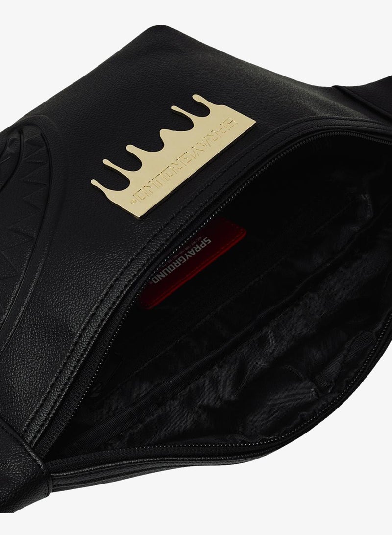 SPRAYGROUND حقيبة كروس بودي فاخرة من الذهب - Image 4