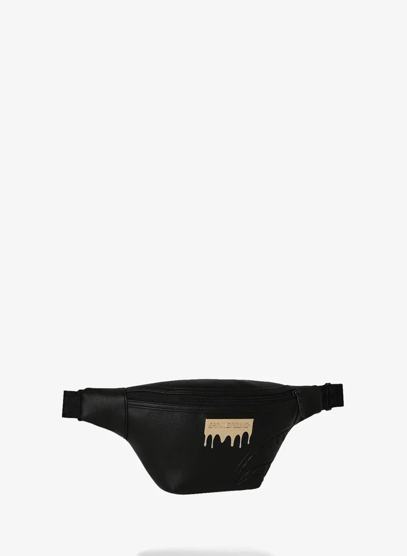 SPRAYGROUND GOLD BRICK LUXE SAVVY CROSSBODY