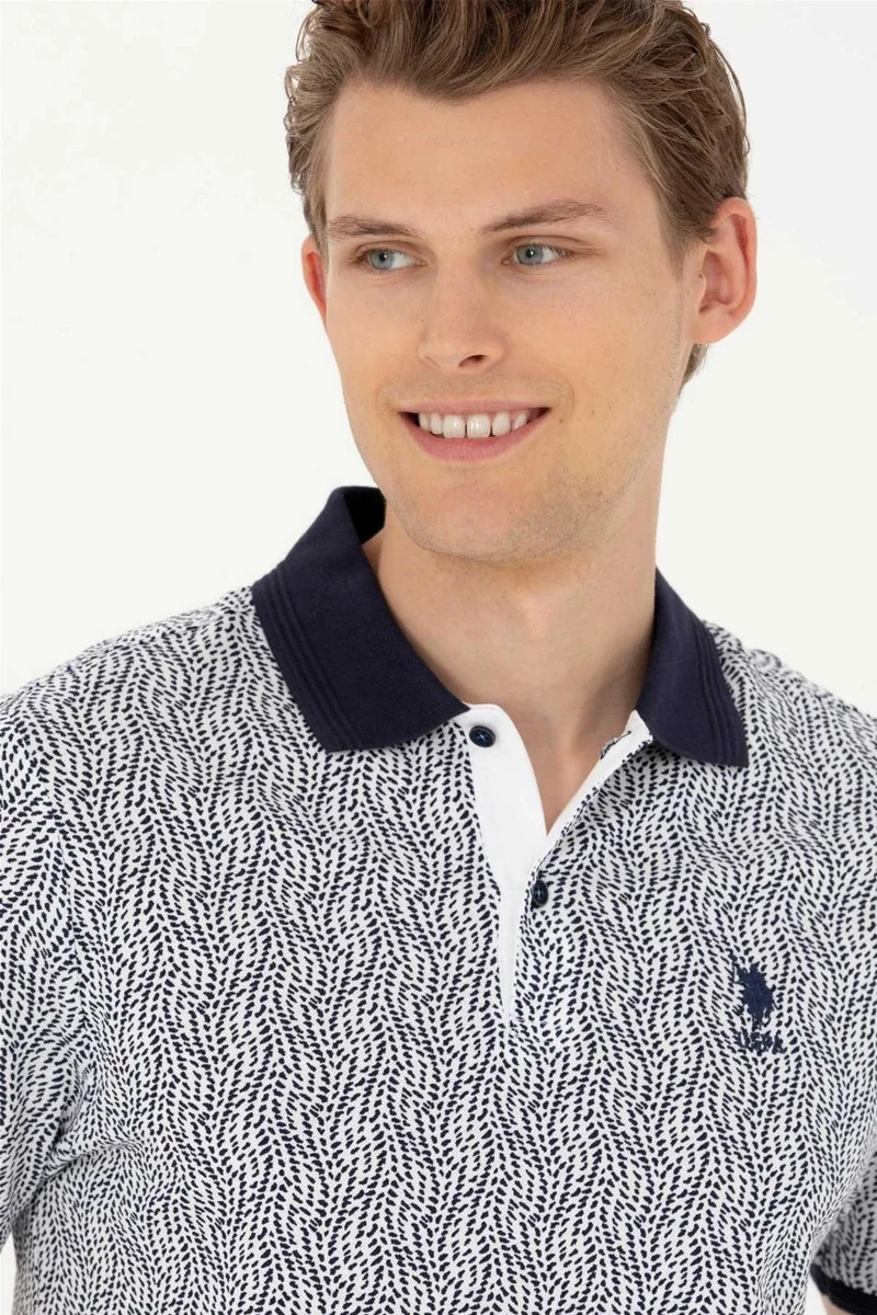 يو اس بولو اسن Base. Polo Assn. Men's T-Shirt 50263417-VR033 50263417-VR033018