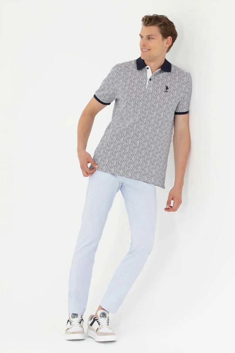 يو اس بولو اسن Base. Polo Assn. Men's T-Shirt 50263417-VR033 50263417-VR033018