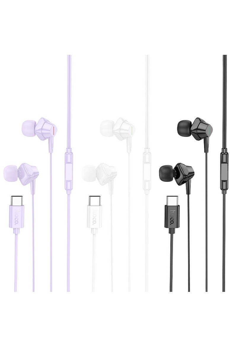 هوكو سماعات أذن رقمية عالمية M113 Landy مع ميكروفون من النوع C - Image 4