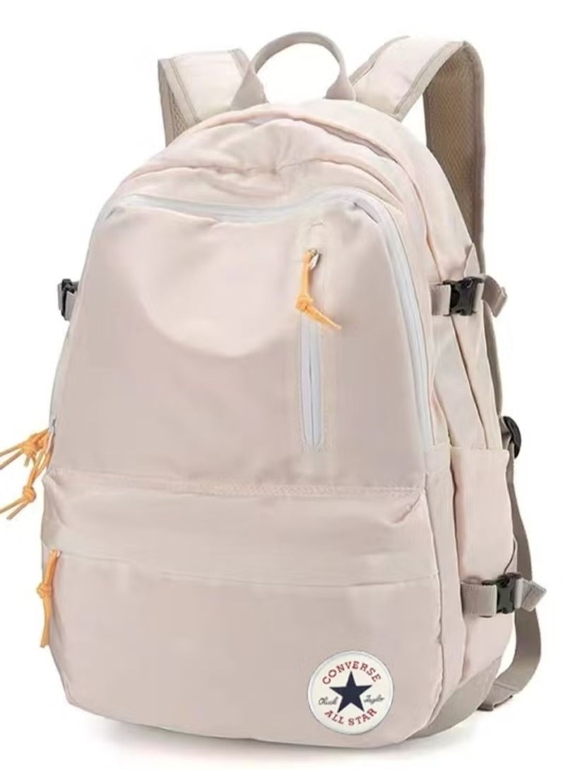 CONVERSE School Season Converse Classic Vertical Zipper Backpack - Large Capacity Laptop Bag - Image 2