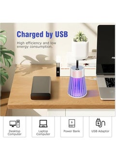 Electric Insect Killer, Mosquito Lamp, Mini Mosquito Trap, Mosquito Killer with UV Lamp and USB Rechargeable, for Bedroom, Camping, Indoor and Outdoor Use - pzsku/Z6B81BEA0F8483E781B3CZ/45/_/1740646073/207b014d-c055-4cfc-8eeb-5274de07d98a