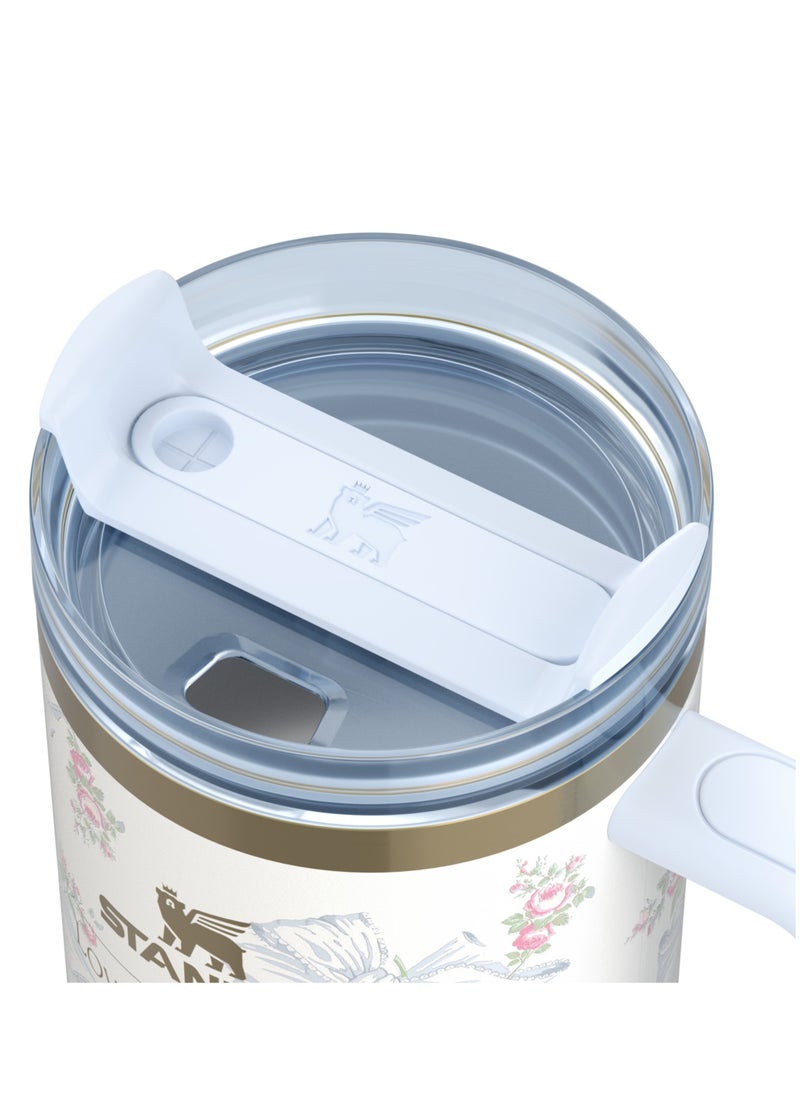 Stanley - The Stanley X LoveShackFancy Holiday Quencher,Stainless Steel Vacuum Insulated Tumbler with Lid and Straw for Water, Iced Tea or Coffee, Smoothie and More 40 OZ - Image 1