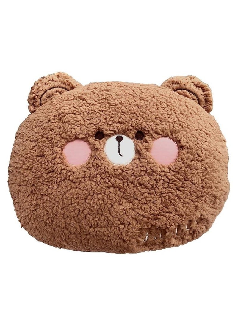Bear Plush Pillow, Big Toy (14 * 11 inches), Cute Hug Pillow  - Image 1