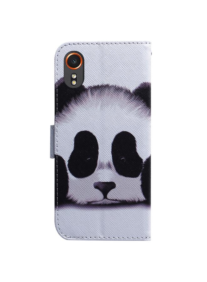 إيروريكس جراب هاتف Samsung Galaxy Xcover7 من الجلد القابل للطي برسومات ملونة - Image 3