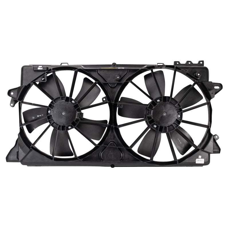 TRQ Front Radiator Cooling Fan Assembly Compatible with 20152017 Ford Expedition 20102014 F150 Lincoln Navigator FO3115184