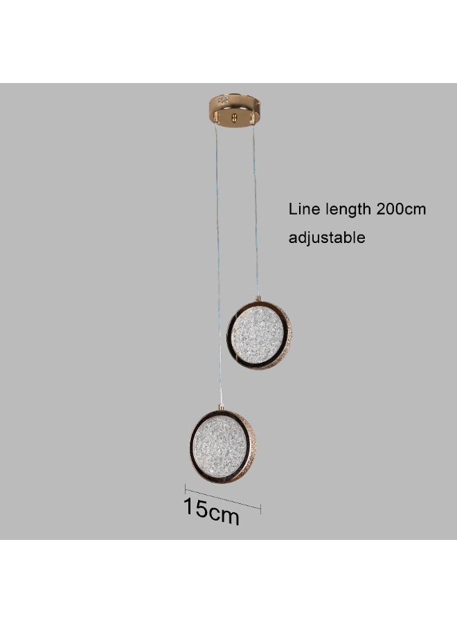 Hummer Modern Golden Chandelier – 3 Light Modes – 20 Watts - Image 3