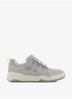 SJ Women's Logo Detail Sneakers with Elastic Lace-Up Closure  - Image 2