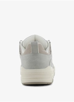 SJ Women's Logo Detail Sneakers with Elastic Lace-Up Closure  - Image 3