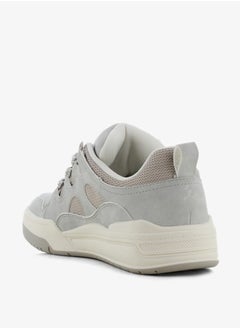 SJ Women's Logo Detail Sneakers with Elastic Lace-Up Closure  - Image 4
