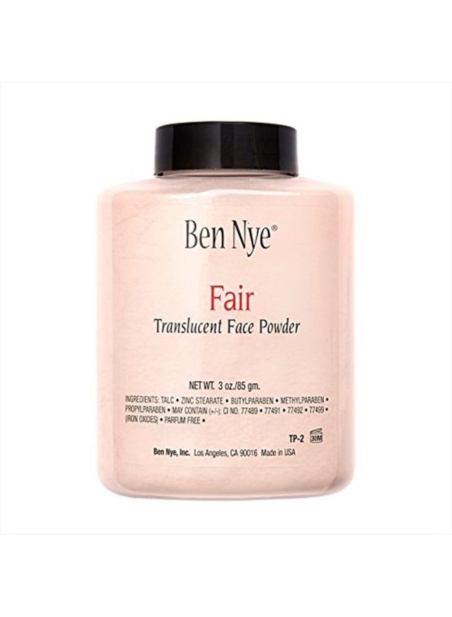 Ben Nye Fair Translucent Powder Shaker Bottle 3 Oz - Image 1