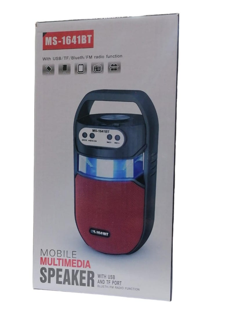 MS-1641BT Portable Wireless Bluetooth Speaker