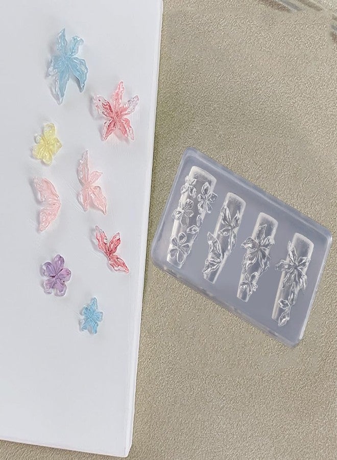 LIFOOST 3D Flower Mold for Nails Hibiscus Nail Design DIY Manicure Template - Image 3
