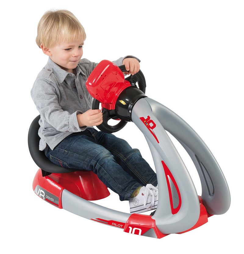 Smoby: V8 Driver, Kids Can Play and Develop Real Life Skills, Features Includes Back Lit Screen, Real Sounds and Mechanical Pedals, for Ages 3 and up - Image 3