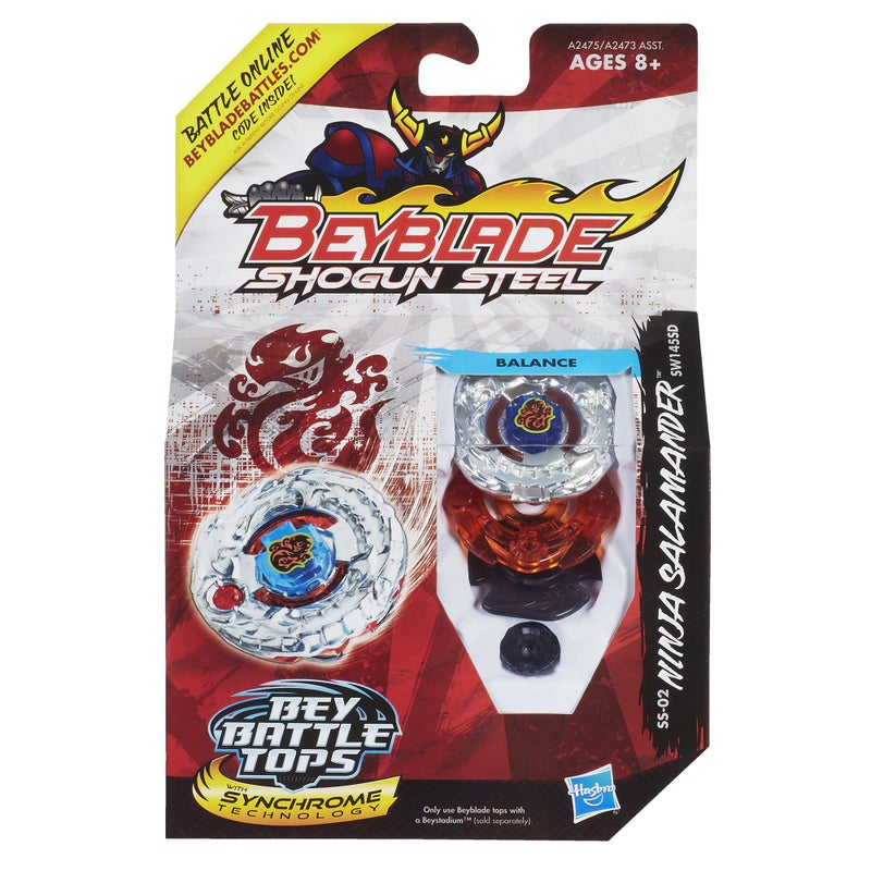 Beyblade SW145SD Shogun Steel Beybattle SS-02 Ninja Salamander Tops - Image 2