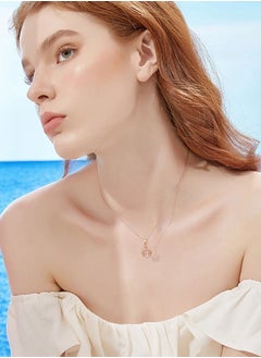 MileMelo 2 Necklaces Titanium Steel Imperial Crown Zircon Pendant Necklace Crystals Jewelry Valentine's Day Gift, Anniversary Gold/Silver  - Image 3