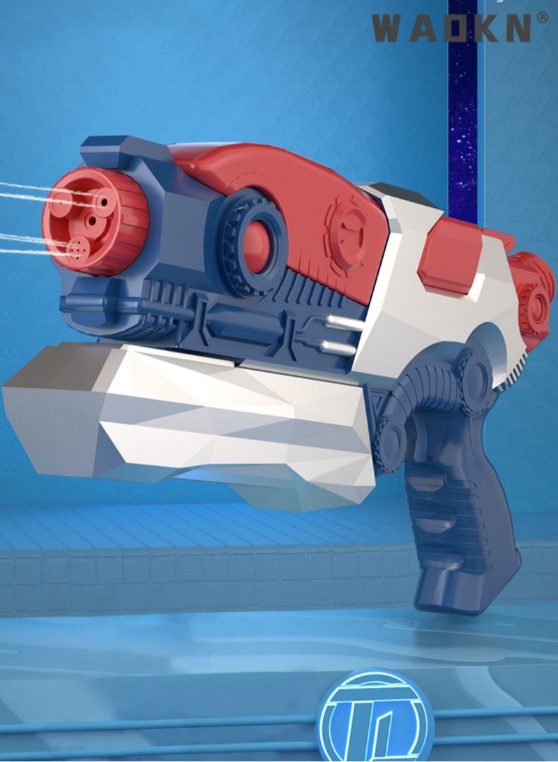 دبليو أيه أو كي أن مجموعة لعبة قاذفة المياه يمكن أن تطلق 8 متر رذاذ الماء والرش في وضع مزدوج ، ومسدس المياه ، ومسدس المياه للأطفال ، ورذاذ المياه المنقع ، الفتيان والفتيات والمراهقين والبالغين لعبة الشاطئ هدية - Image 3