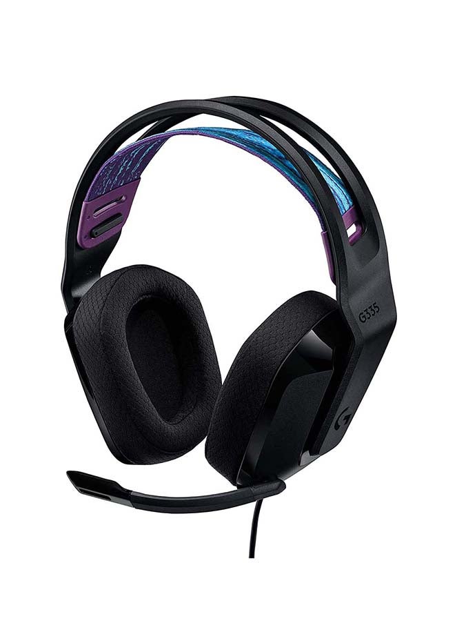 Logitech G335 PC Gaming Headset 52915 Black - Image 1