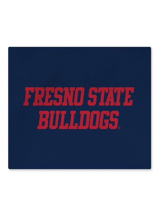 Northwest Fresno State Bulldogs NCAA Logo Washable Rug 20x32 inches - Image 1