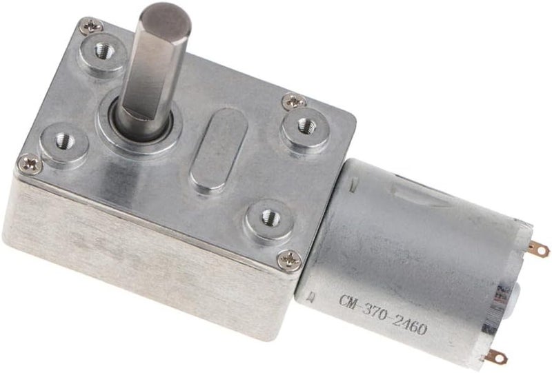 klarako 12V 6/10/18/40RPM SelfklarakoLocking HighklarakoTorque Turbo Worm Gear Motor DC Motor klarako10RPM - Image 1