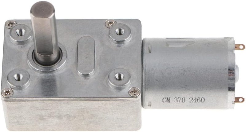 klarako 12V 6/10/18/40RPM SelfklarakoLocking HighklarakoTorque Turbo Worm Gear Motor DC Motor klarako10RPM - Image 2