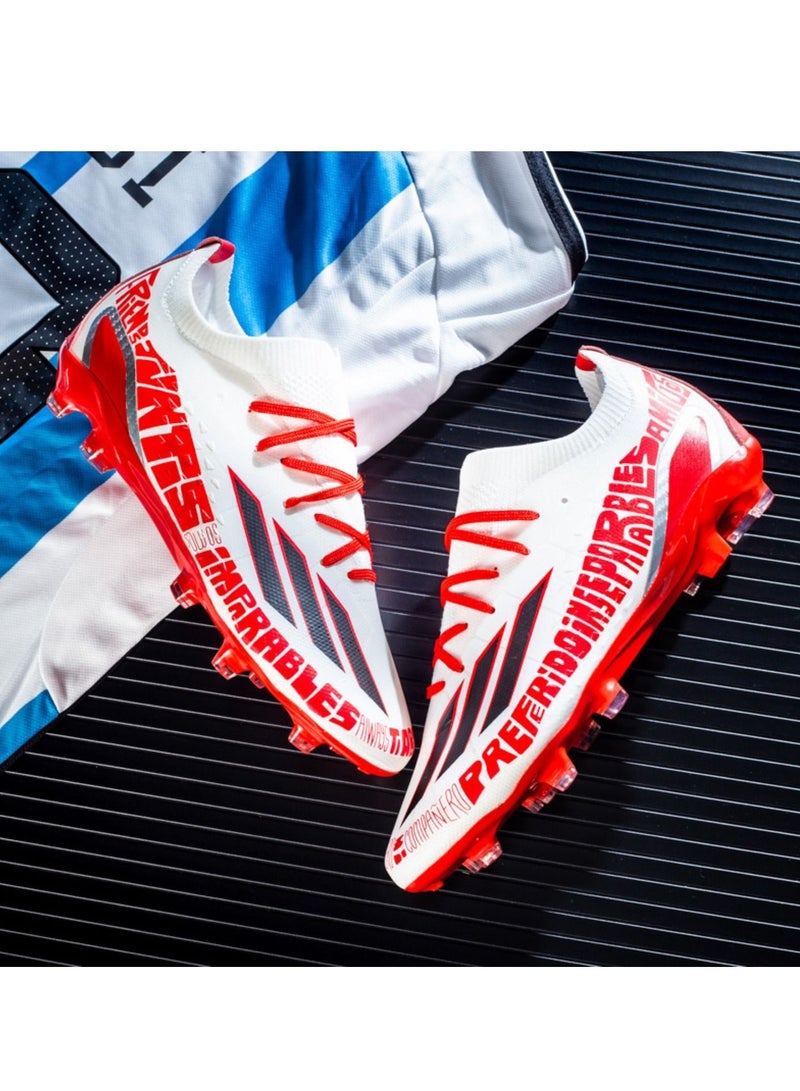 Loquat Low-Top Cleats Competition Sports Football Shoes Red  - Image 2