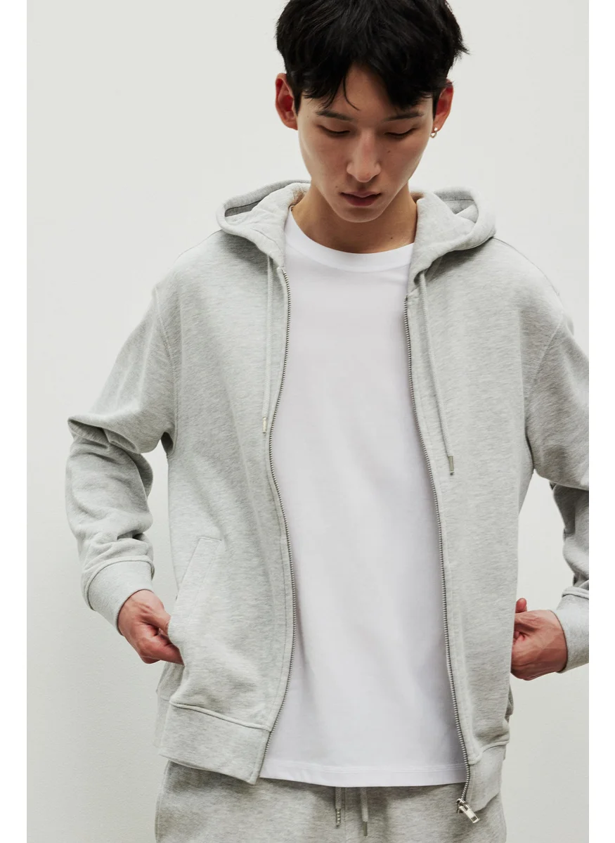 H&M Zip-Through Hoodie Regular Fit