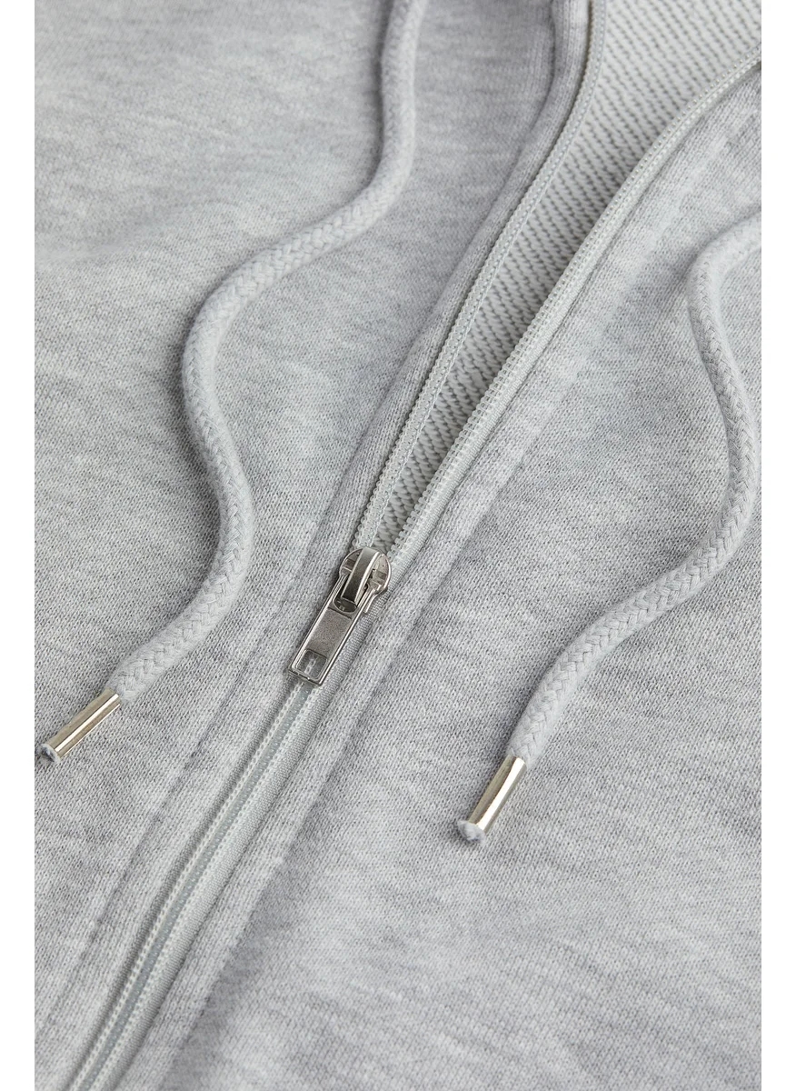 H&M Zip-Through Hoodie Regular Fit