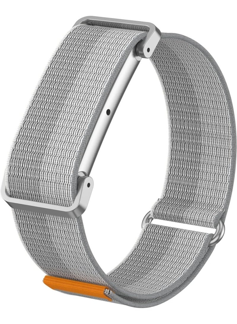 Adjustable Breathable Nylon Sport Watch Strap for Google Fitbit Air, Replacement WristBand with Quick Release Metal Frame Tracker Gym Workout Outdoor Sports Daily Wear - Image 1
