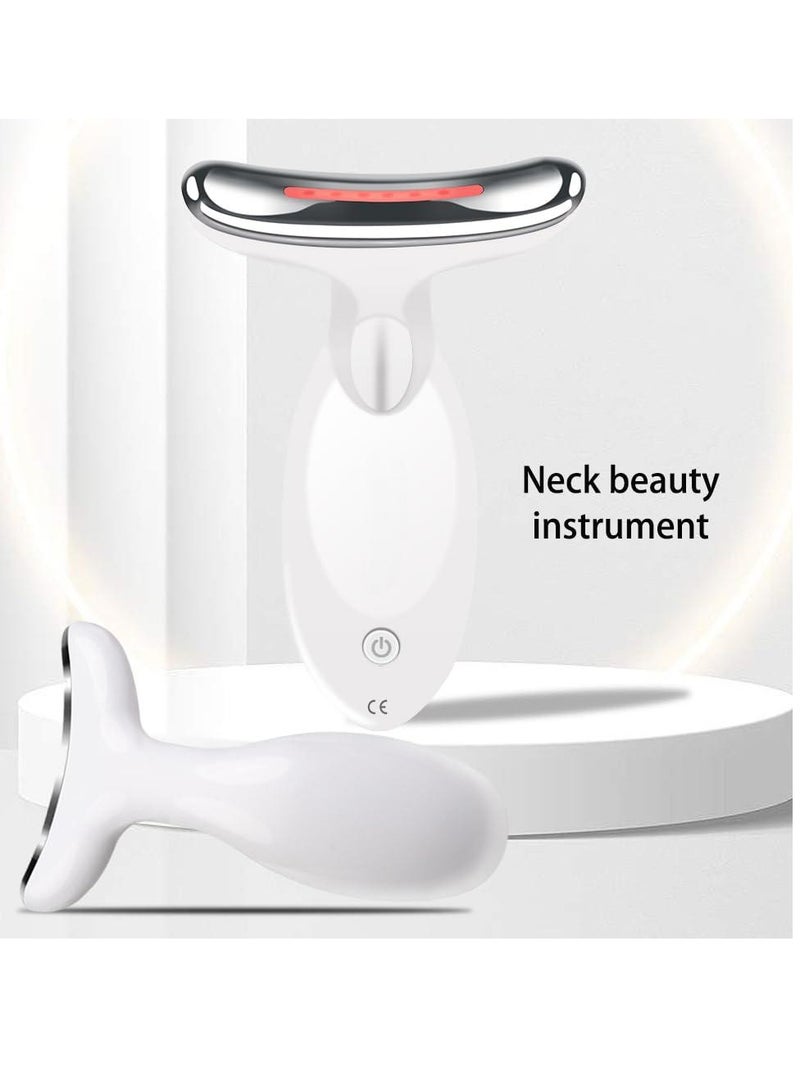 Generic Facial and Neck Massager, Electric 𝖶rinkles Facial Massager, Wireless for Skin Care Tightens and Lifting Skin 𝖱eju𝗏enation Beau𝗍y Device, At-home Face Tool for Skin Care  - Image 3