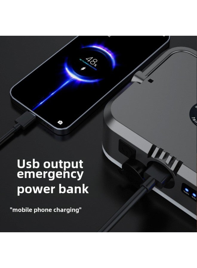 Outdoor Multi-function Multi-light Adjustment Solar Energy Long Endurance TYPE-C Charging Treasure Mini Waterproof Camping Light-Color:Specifications: Charging Magnet 4000mAh(8-36h) To Send Hook  - Image 5