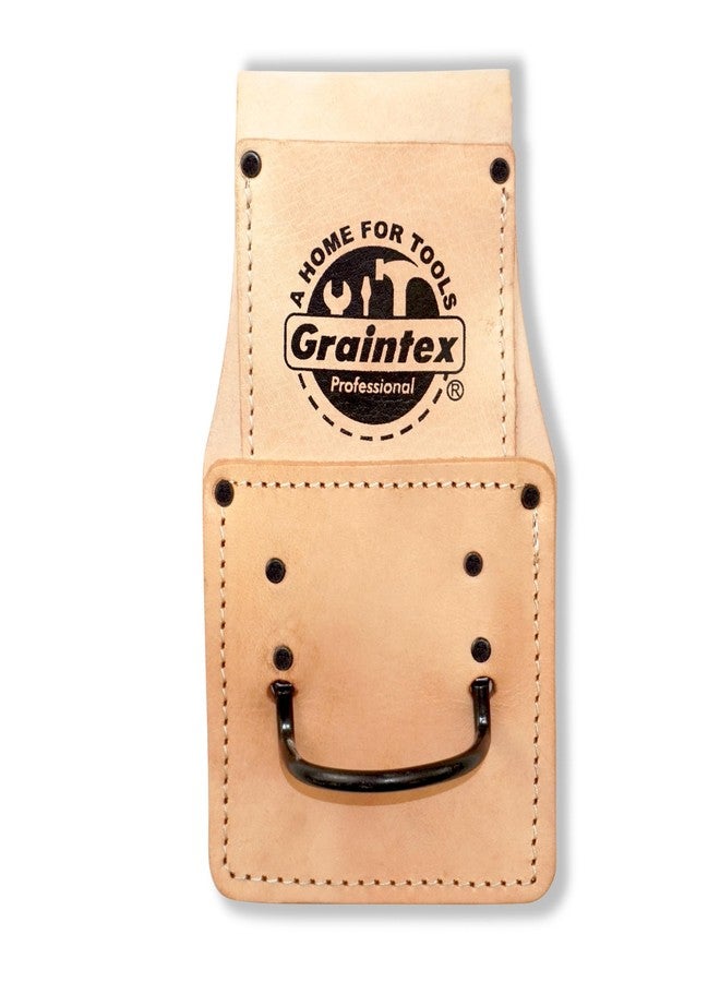 Graintex LH2068 Professional Fixed Hammer Holder Top Grain Leather, Wide Belt Tunnel Slot - Image 1