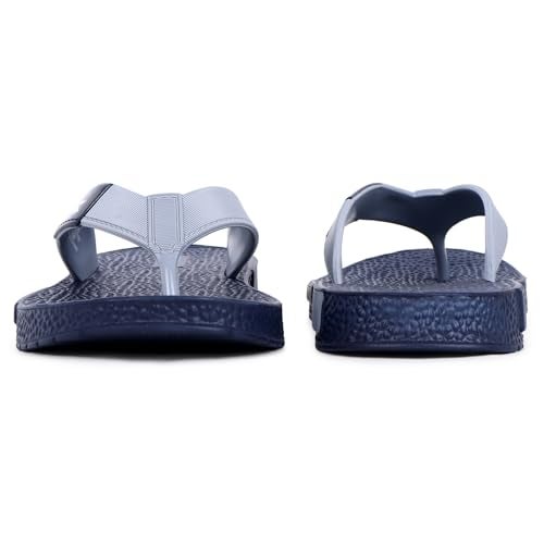 FLITE Men Navy Grey Slippers-10 UK (44 2/3 EU) (FL0330G_NVGY0010) - Image 5