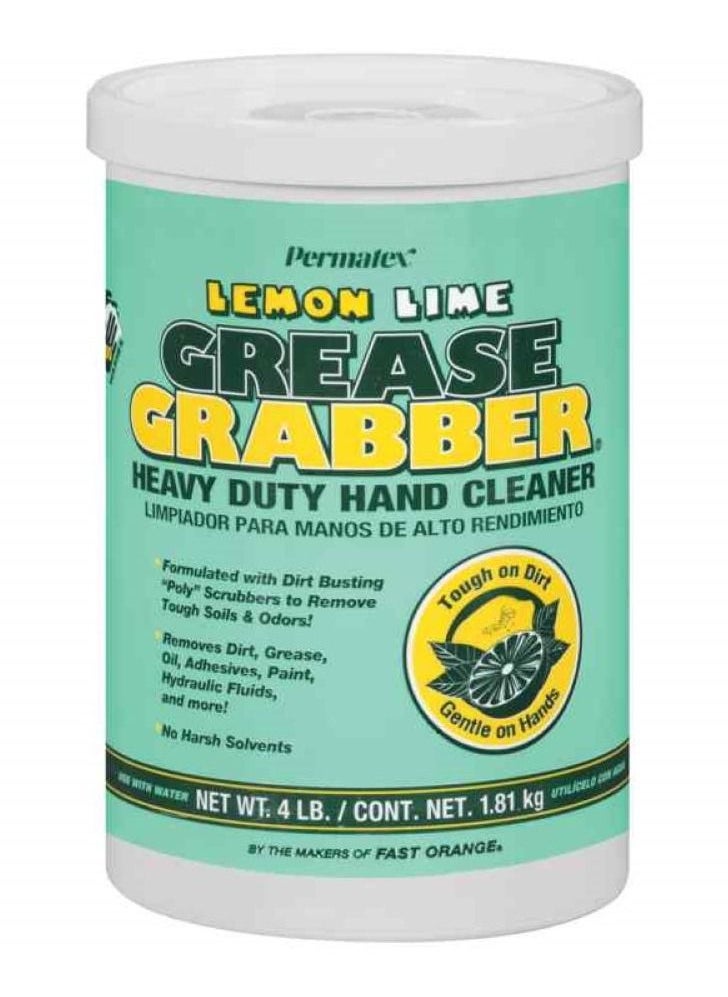 Permatex - Grease Grabber Heavy Duty Lemon Lime Hand Cleaner 1.81kg - Image 1
