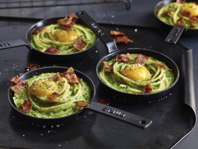 Staub Cast Iron 4.75-inch Mini Frying Pan - Matte Black, Made in France - Image 3