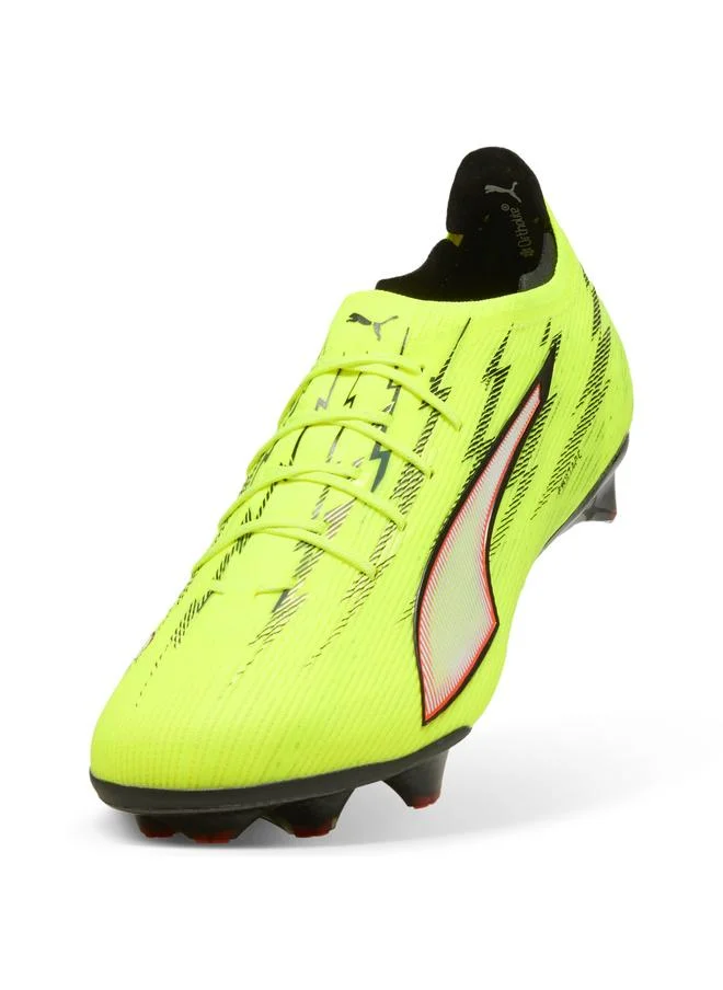 Puma Yellow Alert-PUMA Black-Glowing Red-Lime Squeeze ULTRA 6 CARBON FG Football Boots Unisex for Men | Best Price UAE
