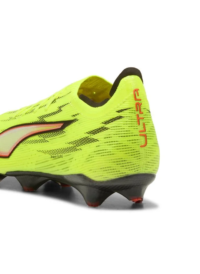 Puma Yellow Alert-PUMA Black-Glowing Red-Lime Squeeze ULTRA 6 CARBON FG Football Boots Unisex for Men | Best Price UAE