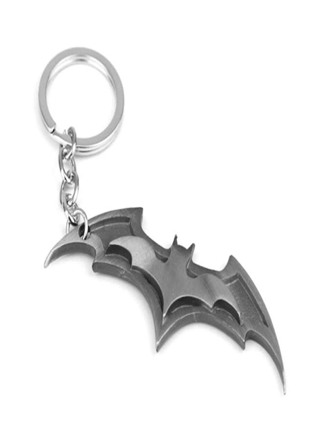 نيبمينينت سلسلة مفاتيح كاجوال مصنوعة من خليط معدني بتصميم مميز على شكل شخصية باتمان