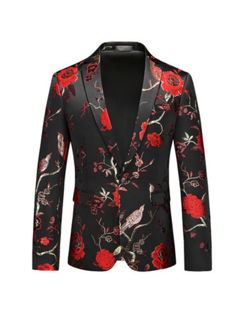 Shougu Gilded Printed Suit Jacket  - Image 1