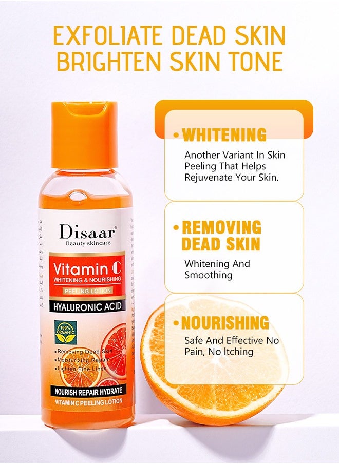 Vitamin C Peeling Lotion 100G, Effectively Soften The Keratin, Improve Rough Epidermis Delay Skin Aging And Make The Skin Soft And Elastic, Whiten And Smooth