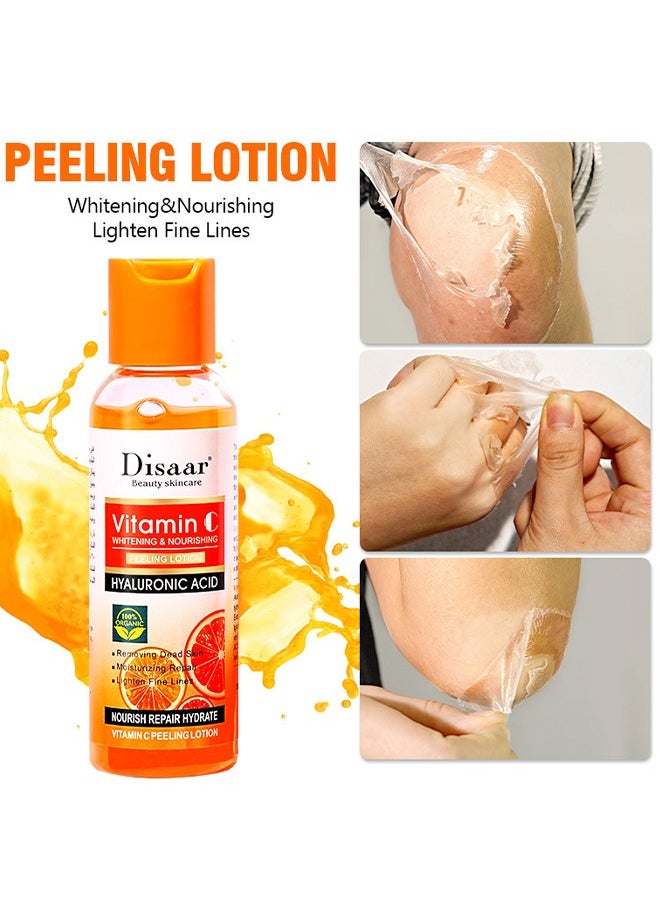 Vitamin C Peeling Lotion 100G, Effectively Soften The Keratin, Improve Rough Epidermis Delay Skin Aging And Make The Skin Soft And Elastic, Whiten And Smooth
