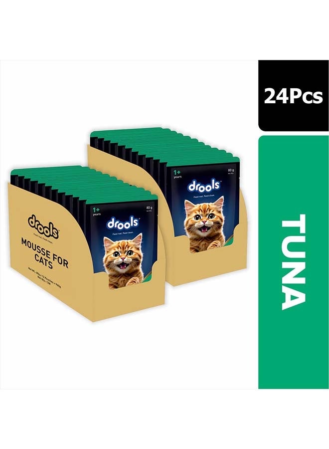 Drools Tuna Mousse Cat 80gm – Pack of 24 - Image 1