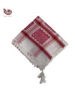RUBY ISLAMIC CLOTHING Fashion Arab Shemagh Keffiyeh Scarf with Headband Army Military Desert Tactical  - Image 2